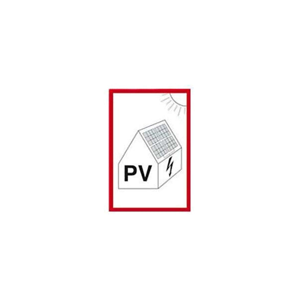 HEIN Hinweisschild 149x105 FO Photovoltaikanlage 179282